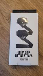 Ultra Grip Lifting Straps - Zwart - Nieuw in doos, Ophalen of Verzenden, Nieuw, Rug, Halterriem