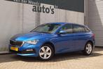 Skoda Scala 1.5 TSI 150pk DSG Sport Business -NAVI-ECC-DIGI-, Auto's, Skoda, Euro 6, 4 cilinders, 150 pk, Blauw