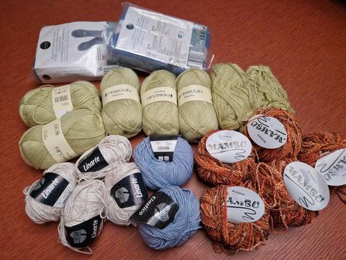 Pakket Brei / haakgaren oa Lana Grossa, Hobby en Vrije tijd, Breien en Haken, Nieuw, Breien of Haken, Wol of Garen, Verzenden