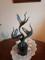 Kraanvogels in Bronz., Antiek en Kunst, Antiek | Koper en Brons, Ophalen of Verzenden