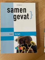 Samengevat biologie, Boeken, Schoolboeken, Ophalen of Verzenden, Zo goed als nieuw, HAVO, Biologie