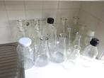 Maatbeker rondbodemkolf vaas laboratoriumglas nieuw (17x), Ophalen, Nieuw