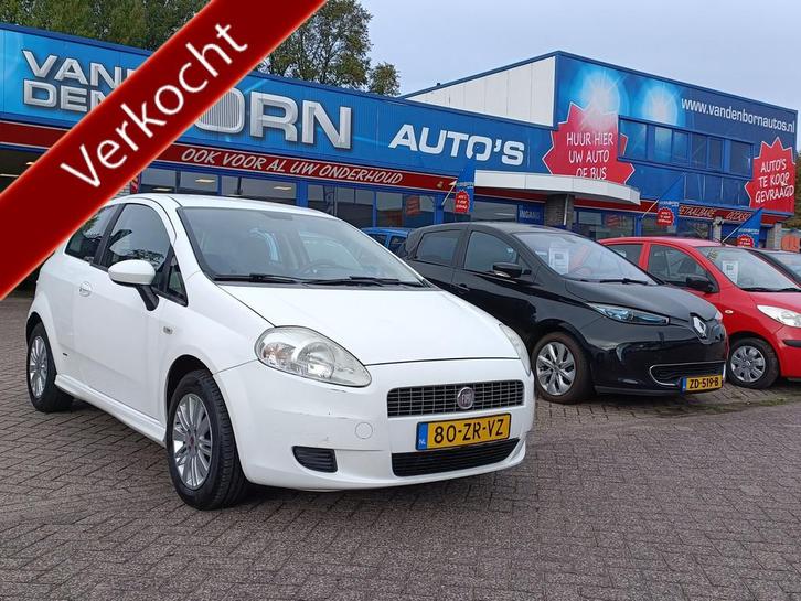 Fiat Grande Punto 1.2 Active Airco 15'' L.M.V Nw APK, Auto's, Fiat, Bedrijf, Te koop, Grande Punto, ABS, Airbags, Airconditioning