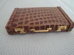 Klein koffertje voor pasjes of visitekaartjes, Sieraden, Tassen en Uiterlijk, Portemonnees, Ophalen of Verzenden, Zo goed als nieuw
