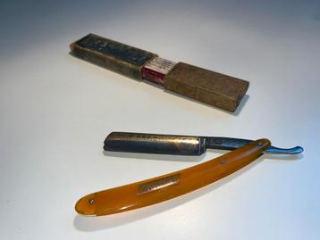 Open scheermes DL. straight razor SOLINGEN KAMA 78 Germany  beschikbaar voor biedingen