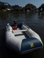 Zodiac met motor, Watersport en Boten, Ophalen of Verzenden, Zo goed als nieuw