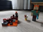 Lego Minecraft setje, Ophalen of Verzenden, Zo goed als nieuw, Complete set, Lego