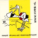 Sticker sport zwemmen Haagse vrijwillige reddingsbrigade, Verzamelen, Verzenden, Zo goed als nieuw, Sport