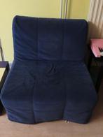 Ikea Lycksele slaapfauteuil, Huis en Inrichting, Ophalen, Eenpersoons, Blauw, 190 cm of minder