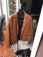 Im.leren colbert, Kleding | Heren, Kostuums en Colberts, Ophalen of Verzenden, Maat 52/54 (L), Bruin