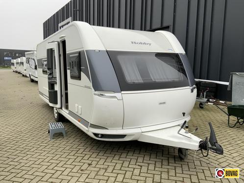 Hobby Prestige 560 WFU Hemelvaartsdag open, Caravans en Kamperen, Caravans, Bedrijf, tot en met 4, 1250 - 1500 kg, Rondzit, Hobby