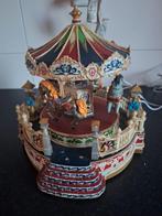 Kerstdorp kermis draaimolen carrousel, Ophalen of Verzenden, Gebruikt