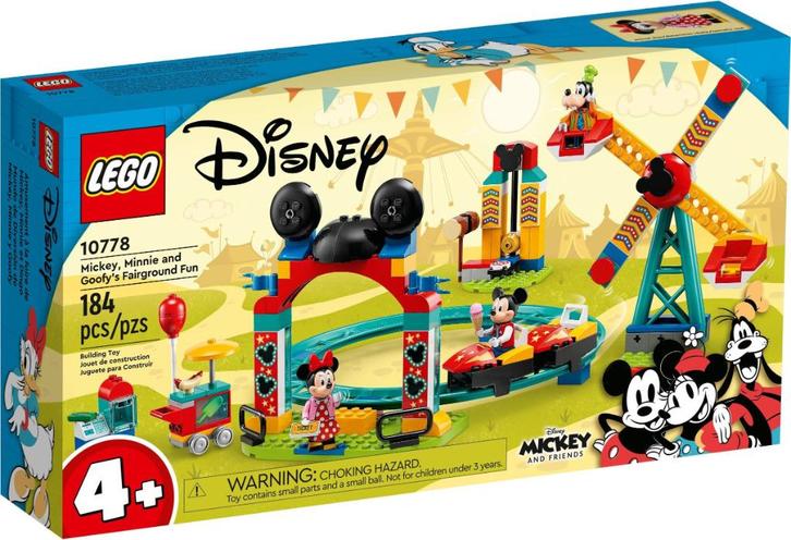 LEGO 10778 MICKEY AND FRIENDS - Kermisplezier (sealed), Kinderen en Baby's, Speelgoed | Duplo en Lego, Nieuw, Lego, Complete set