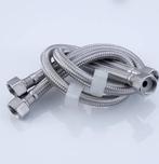 Doucheslang RVS 15cm - Hoekventiel Connector, Minder dan 20 mm, Overige typen, Nieuw, Ophalen of Verzenden