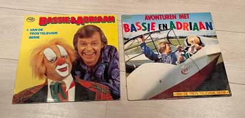 LP Vinyl - 2x - Bassie en Adriaan + Avonturen met B&A beschikbaar voor biedingen