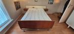 Retro bed, Huis en Inrichting, Slaapkamer | Complete slaapkamers, Ophalen, Gebruikt, Twijfelaar