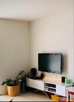 Hoogglans wit TV meubel 180cm, Ophalen, Zo goed als nieuw