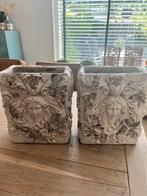 Bloempotten PTMD barok, Tuin en Terras, Steen, Binnen, Zo goed als nieuw, Minder dan 40 cm