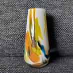 Kleurrijke glazen vaas, Antiek en Kunst, Antiek | Vazen, Ophalen of Verzenden