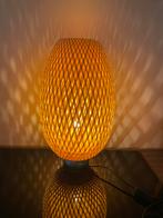 Lamp bamboe, Huis en Inrichting, Lampen | Tafellampen, Ophalen, Zo goed als nieuw, Minder dan 50 cm