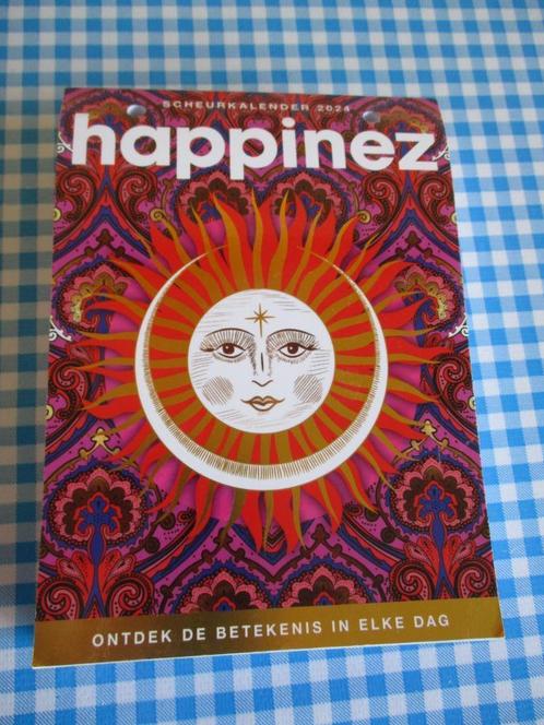 Happinez scheurkalender 2024, Boeken, Esoterie en Spiritualiteit, Nieuw, Achtergrond en Informatie, Spiritualiteit algemeen, Ophalen of Verzenden