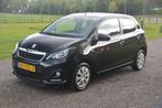 Peugeot 108 1.0 e-VTi Active Zwart 2015 AIrco, Auto's, Voorwielaandrijving, Stof, Gebruikt, Euro 6
