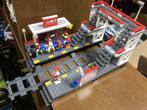 Lego City Treinstation met voetgangersbrug, Ophalen, Zo goed als nieuw, Complete set, Lego