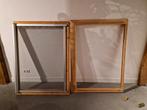 2x omlijsting + 1x rolhor velux dakraam, Doe-het-zelf en Verbouw, Kozijnen en Schuifpuien, Gebruikt, Raamkozijn, 75 tot 150 cm