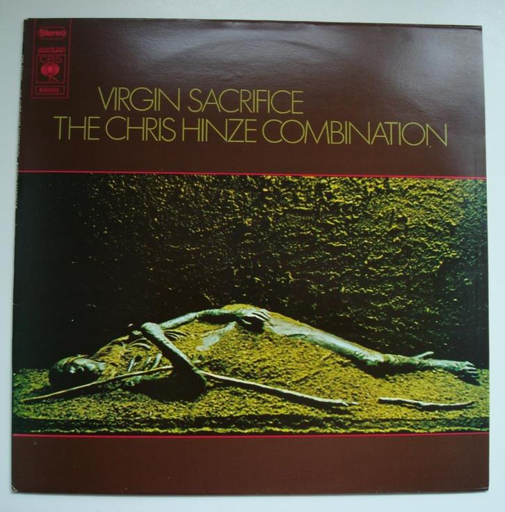 Chris Hinze - Virgin Sacrifice, originele lp uit 1972, Cd's en Dvd's, Vinyl | Jazz en Blues, Gebruikt, Jazz, 1960 tot 1980, 12 inch