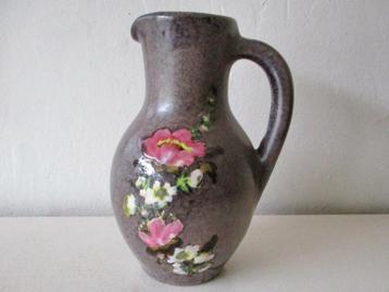VintageVallauris France bloemen vaas of kan sixties beschikbaar voor biedingen