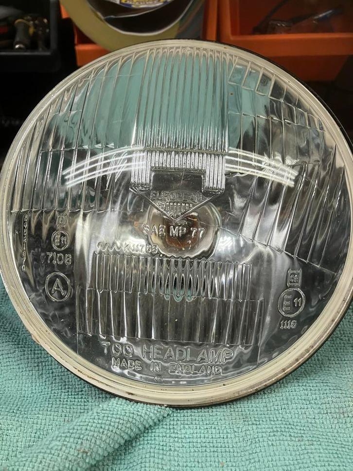 Set koplampen tbv klassieke Britse kleine auto’s, Motoren, Onderdelen | Oldtimers, Gebruikt, Ophalen