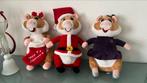 AH albert heijn Kerst hamsters knuffel, Ophalen of Verzenden, Zo goed als nieuw, Overige typen