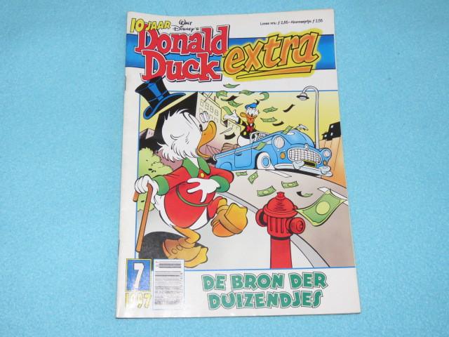 Donald Duck Extra nr. 7-1997: De bron der duizendjes, Boeken, Eén stripboek, Ophalen of Verzenden, Zo goed als nieuw, Disney