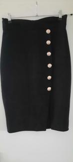 Dames suède look zwarte rok mt M, Kleding | Dames, Rokken, Maat 38/40 (M), Zwart, Ophalen of Verzenden, Zo goed als nieuw