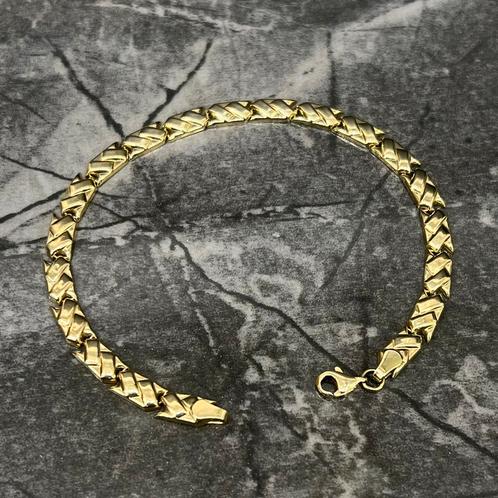 14k gouden armband nieuw italy, Sieraden, Tassen en Uiterlijk, Armbanden, Nieuw, Goud, Ophalen of Verzenden