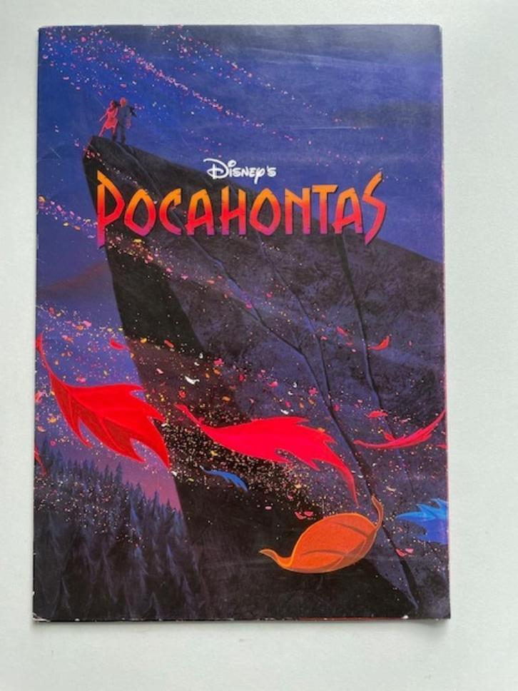 Pocahontas Walt Disney. Set van 3 unieke litho's. 1996., Verzamelen, Disney, Nieuw, Plaatje of Poster, Pocahontas of Kl. Zeemeermin