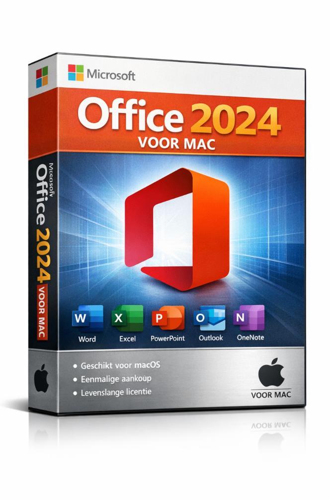 Office 2024 ( MAC ), Computers en Software, Office-software, Nieuw, MacOS, Ophalen