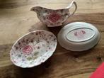 Engels servies, rosé chintz.verschillende onderdelen., Antiek en Kunst, Ophalen of Verzenden