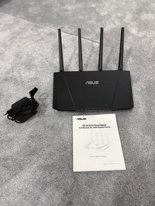 RT-AC87U Dual Band, Computers en Software, Overige Computers en Software, Zo goed als nieuw, Ophalen of Verzenden