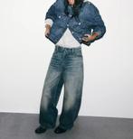 Viral Oversized spijkerjas Zara mt S nieuw, Ophalen of Verzenden, Nieuw, Maat 36 (S), Blauw