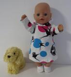 poppenkleertjes babypop born little 36cm (hoodiejurk ), Verzenden, Nieuw, Babypop