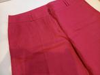 Miss ETAM Fuchsia roze linnen broek, maat 44-46, Verzenden, Maat 42/44 (L), Zo goed als nieuw, Roze