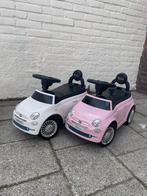 Fiat 500 Loopauto - Wit & Roze, Ophalen, Zo goed als nieuw