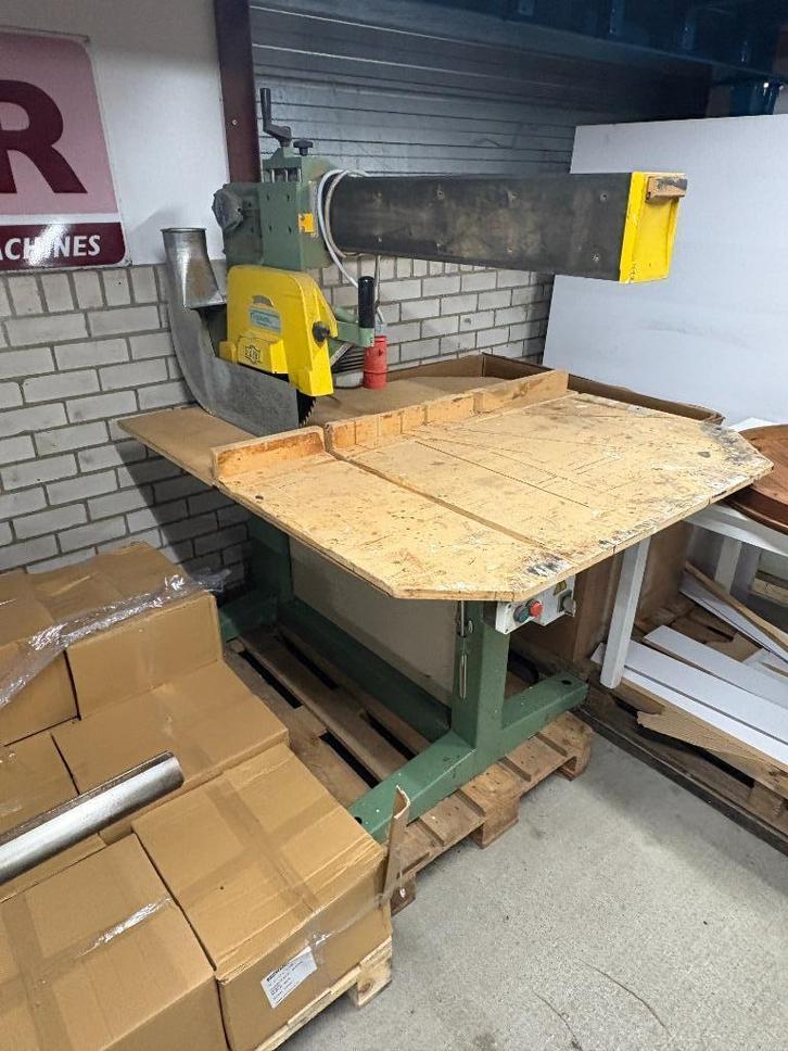 Harwi 625 afkortzaag, Doe-het-zelf en Verbouw, Gereedschap | Zaagmachines, Zo goed als nieuw, Afkortzaag, 1200 watt of meer, 70 mm of meer