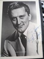 Filmster Handtekening Kirk Douglas, Verzamelen, Film en Tv, Verzenden, Foto of Kaart