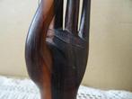 Balinees houten beeld beeldje hand ringhouder 19cm vintage, Ophalen of Verzenden