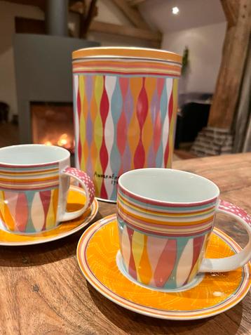 Andrea Fontebasso Kop en Schotels met Theebus beschikbaar voor biedingen