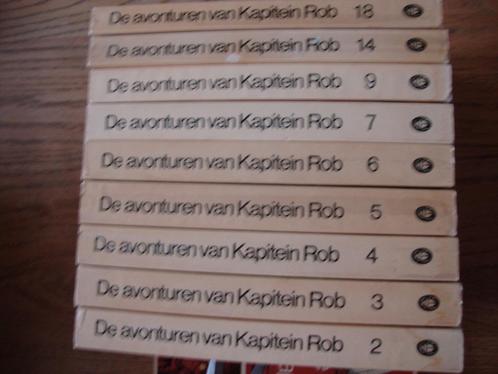9 stripboeken. De avonturen van kapitein rob., Boeken, Stripboeken, Gelezen, Meerdere stripboeken, Ophalen of Verzenden