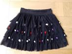 Zwart rokje met roosjes maat 134, Ophalen of Verzenden, Gebruikt, Meisje, Jurk of Rok