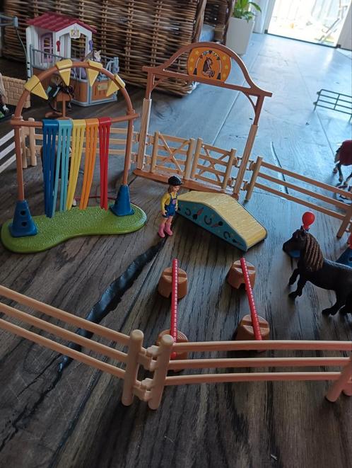 Schleich pony training compleet, Kinderen en Baby's, Speelgoed | Overig, Zo goed als nieuw, Jongen of Meisje, Ophalen of Verzenden